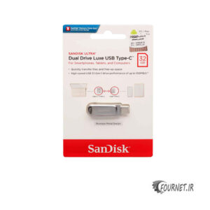 فلش مموری سن دیسک مدل Ultra Dual Drive Luxe USB 3.1 ظرفیت 32 گیگابایت