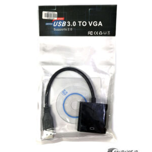 مبدل  USB 2.0_USB 3.0 به VGA مدل Hi-Speed