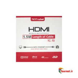 کابل HDMI تسکو 1/5 متر مدل TC 70