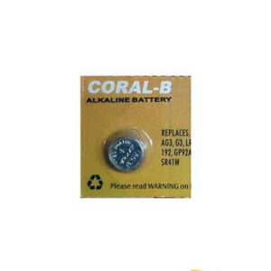 باتری سکه ای CORAL-B آلکالاین AG3
