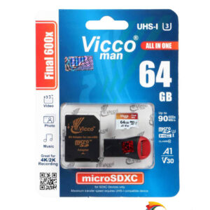 ViccoMan microSDXC & adaptor Final 600X 64